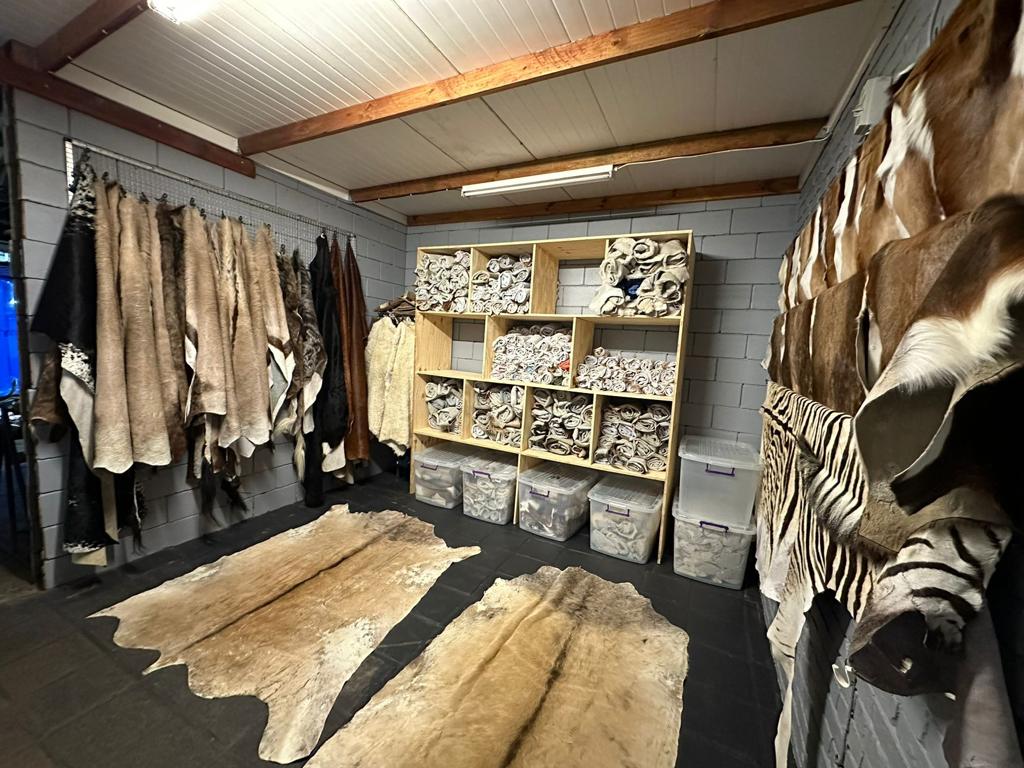 Cape Game Skin Tannery Show Room